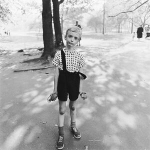 Diane Arbus, Child with a toy hand grenade in Central Park, N.Y.C. 1962